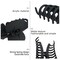 Hair Clip, Large Claw Clips Non-Slip Cute Flower Matte Big Hair Clips